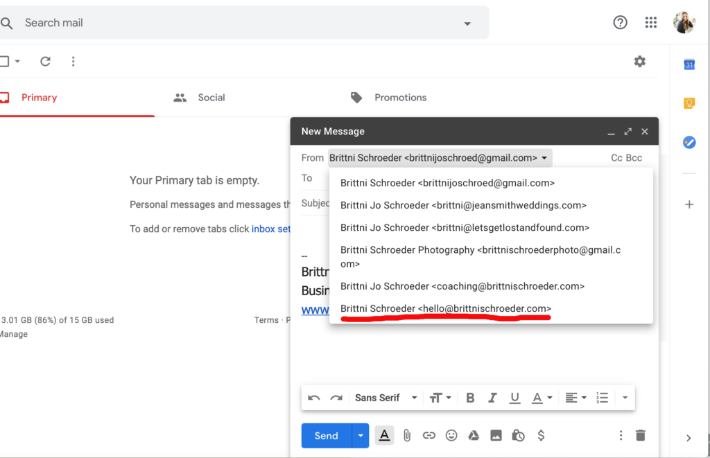 HOW TO SET UP A PROFESSIONAL EMAIL WITH GMAIL FOR FREE 