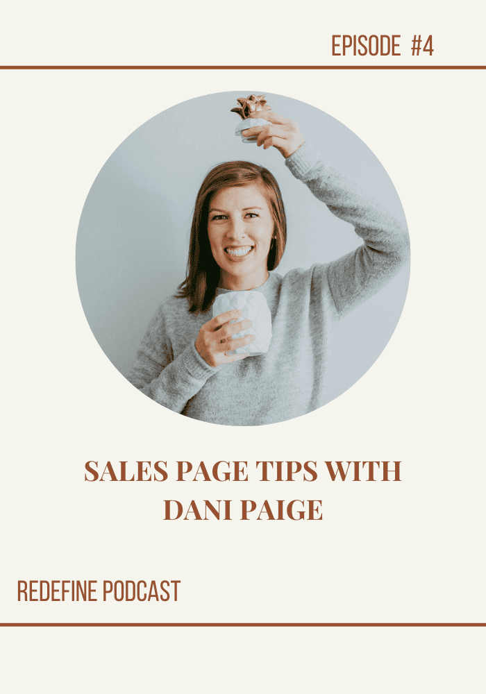 Sales Page Tips with Dani Paige