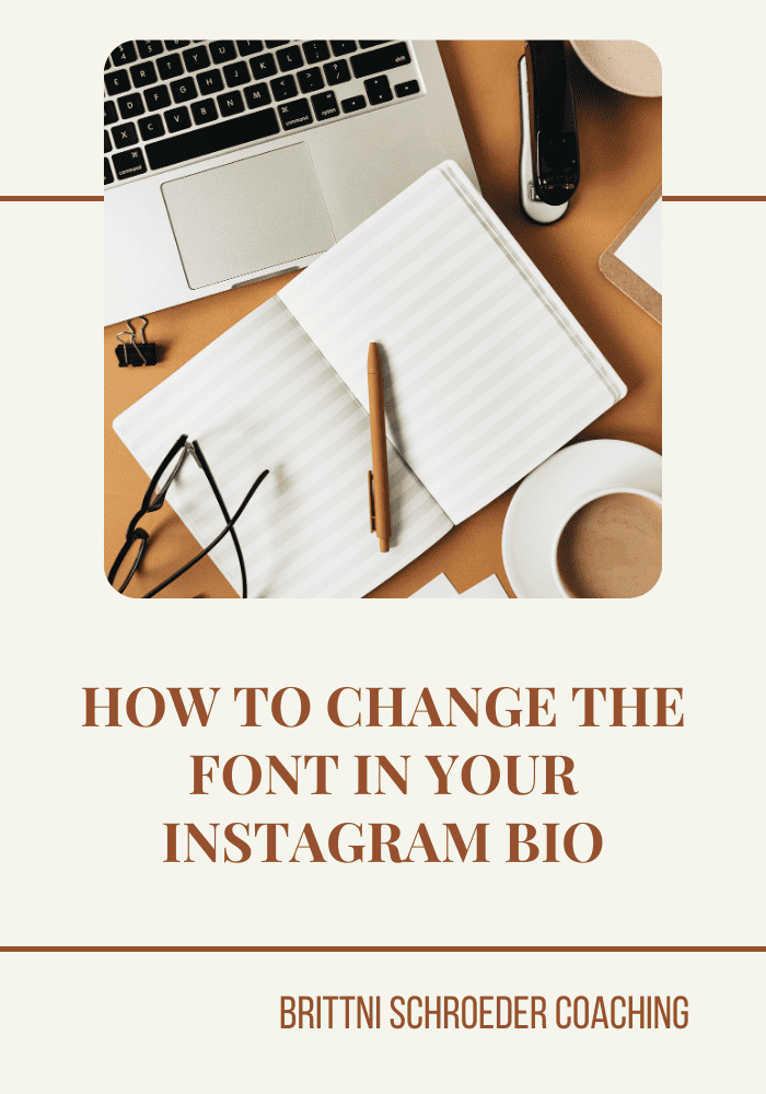 HOW TO CHANGE THE FONT IN YOUR INSTAGRAM BIO