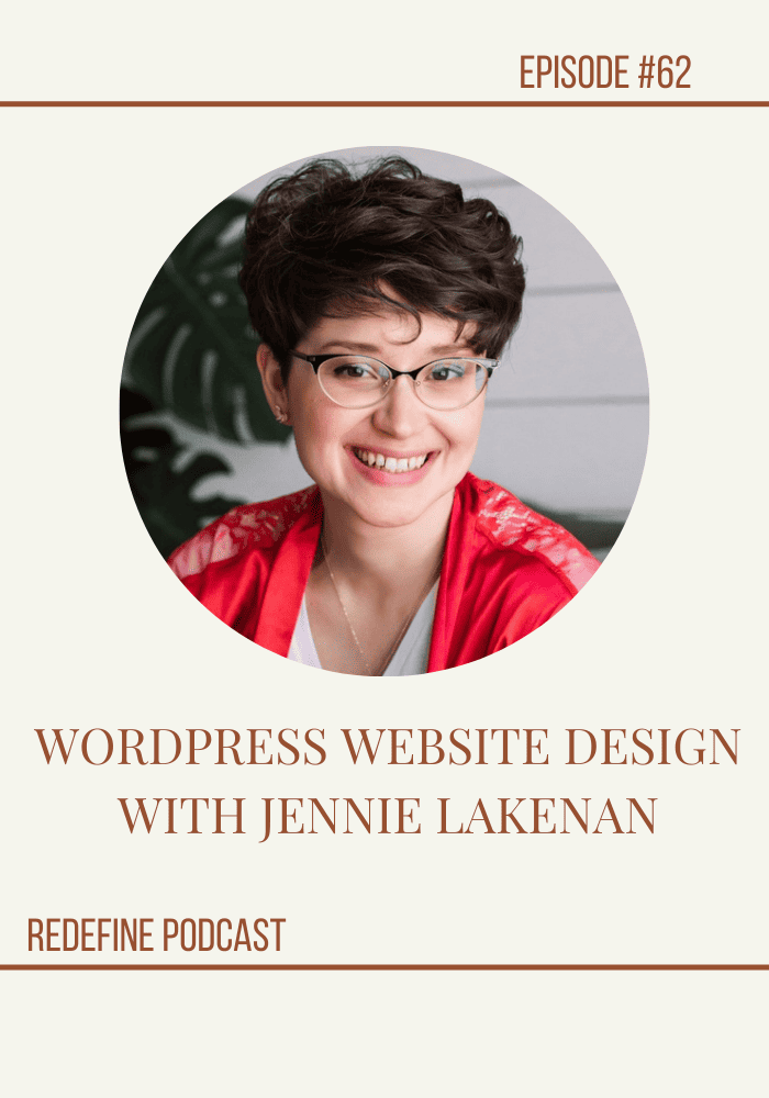 Wordpress Website Design with Jennie Lakenan