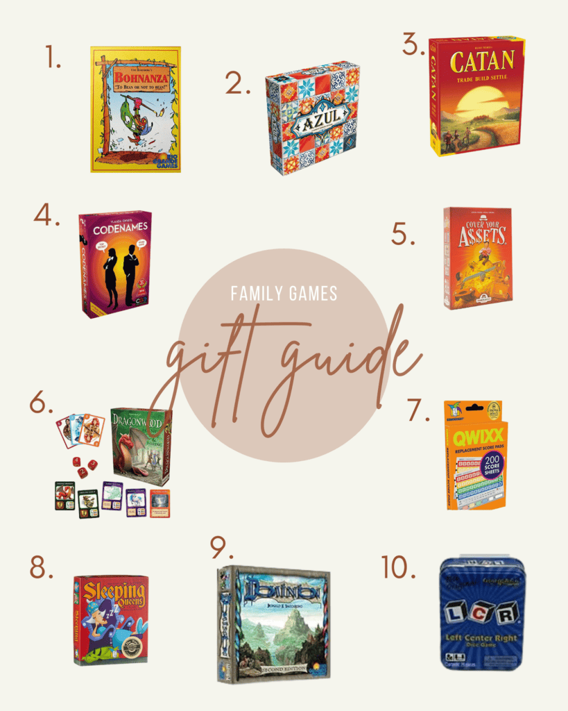 2023 FAMILY GAMES GIFT GUIDE