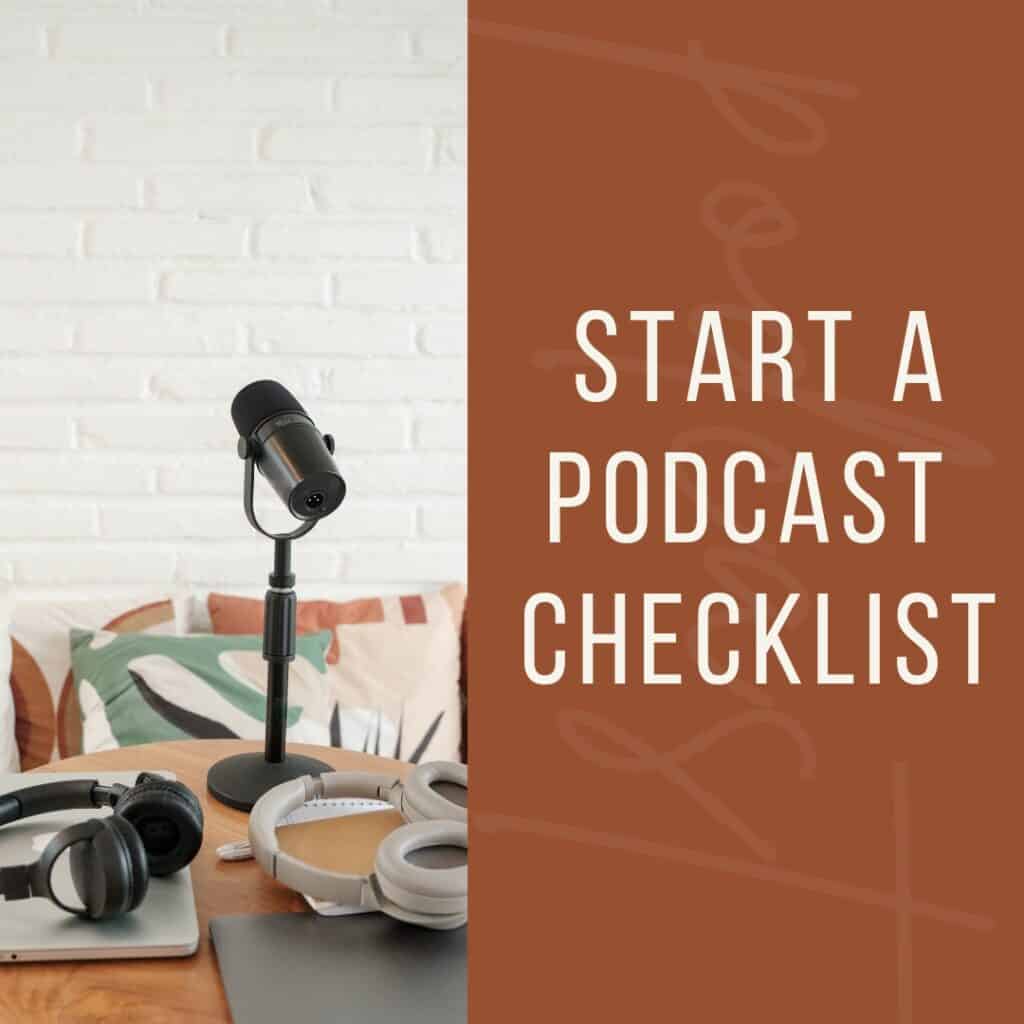 How to Start a Checklist