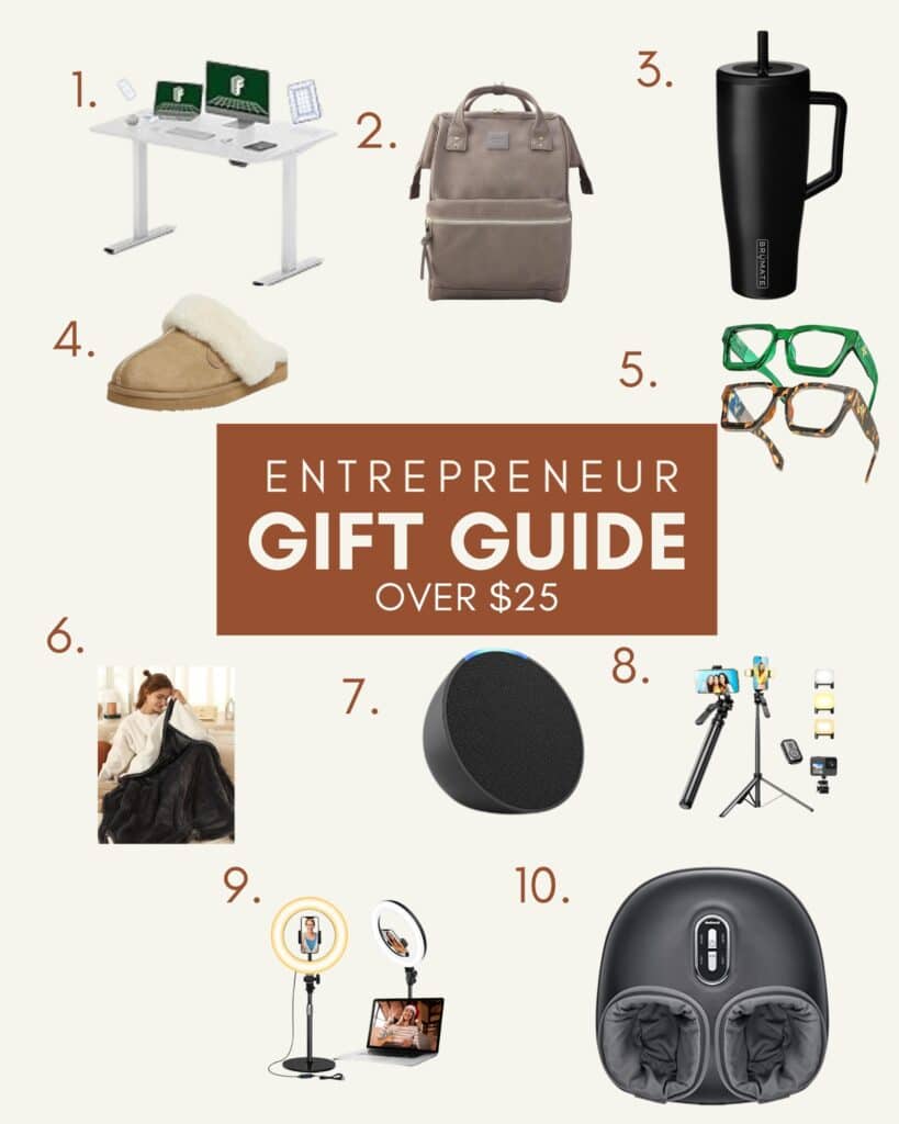 2024 GIFT GUIDE FOR ENTREPRENEURS OVER $25 