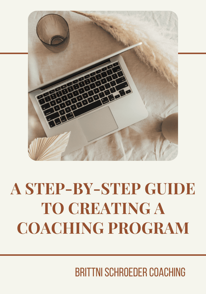 A Step-by-Step Guide to Creating a Coaching Program