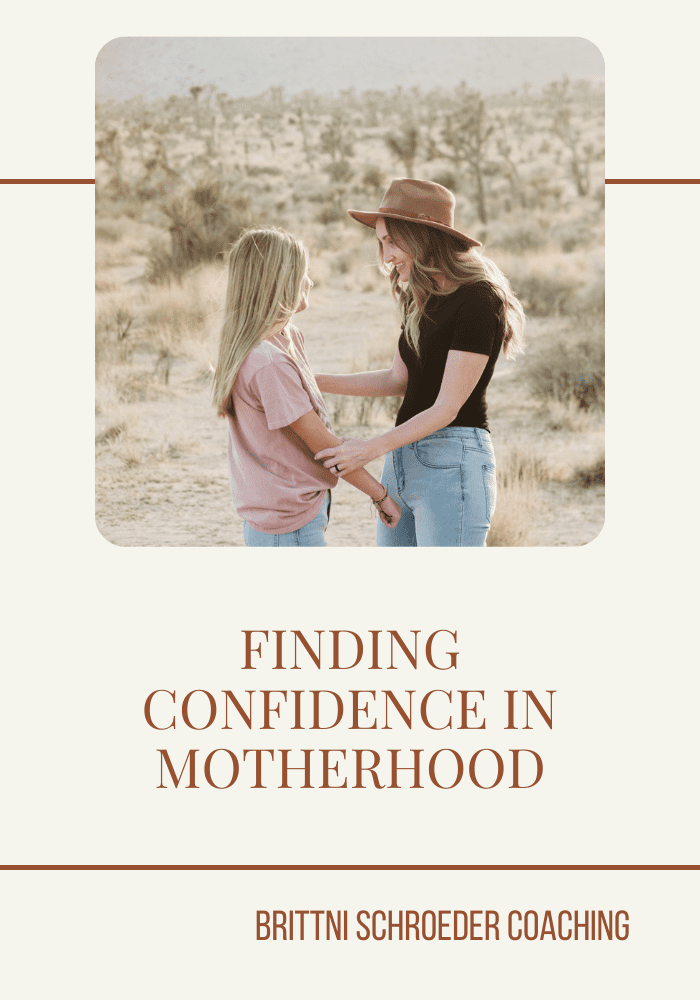Finding Confidence in Motherhood