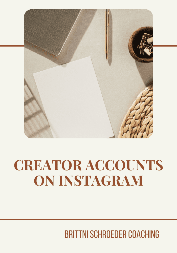 CREATOR ACCOUNTS ON INSTAGRAM