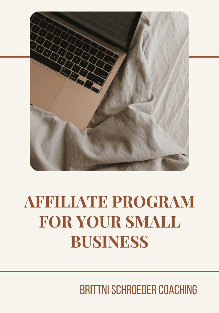 AFFILIATE PROGRAM FOR YOUR SMALL BUSINESS