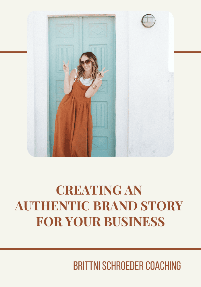 CREATING AN AUTHENTIC BRAND STORY FOR YOUR BUSINESS