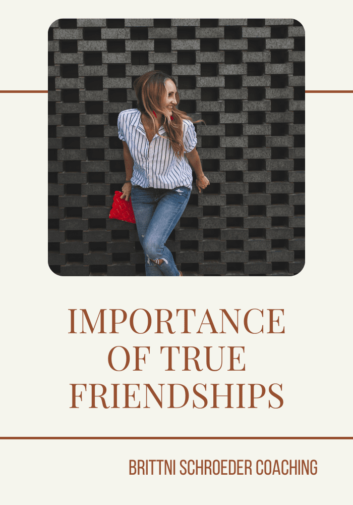 IMPORTANCE OF TRUE FRIENDSHIPS