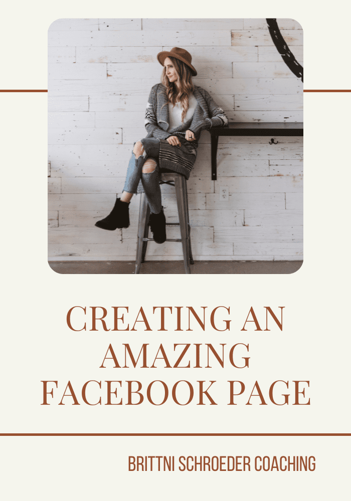 CREATING AN AMAZING FACEBOOK PAGE