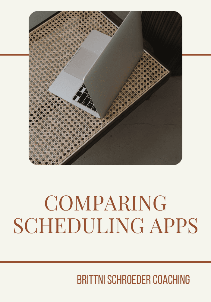 COMPARING SCHEDULING APPS