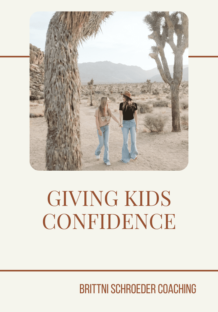 GIVING KIDS CONFIDENCE