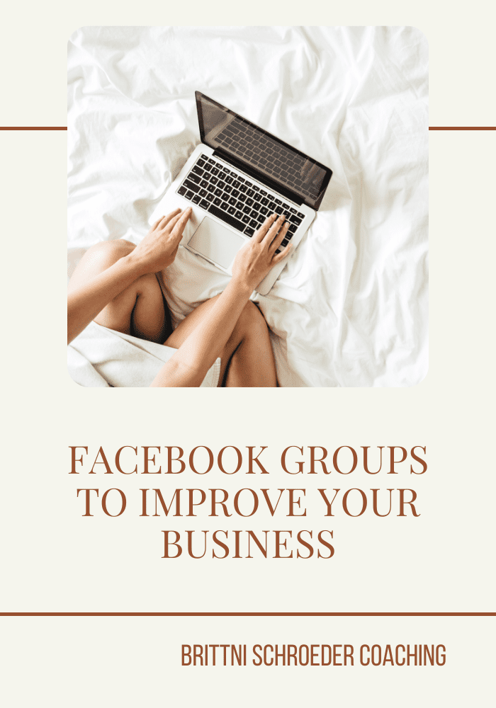 FACEBOOK GROUPS TO IMPROVE YOUR BUSINESS